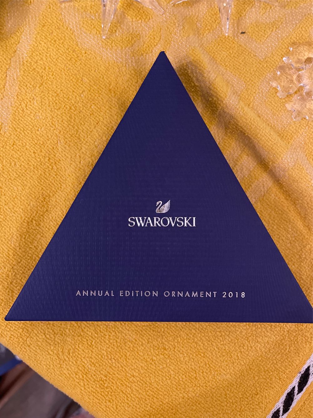 Swarovski 2018 Annual Christmas Ornament - Annual (Snowflake Yearly Ornament) ornament collectible - Main Image 2