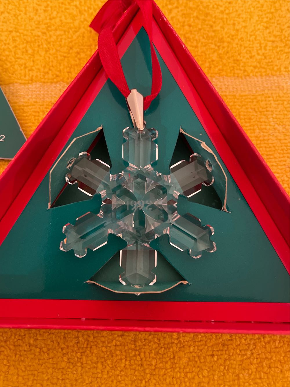 Swarovski 1992 Annual Holiday Ornament  ornament collectible - Main Image 2