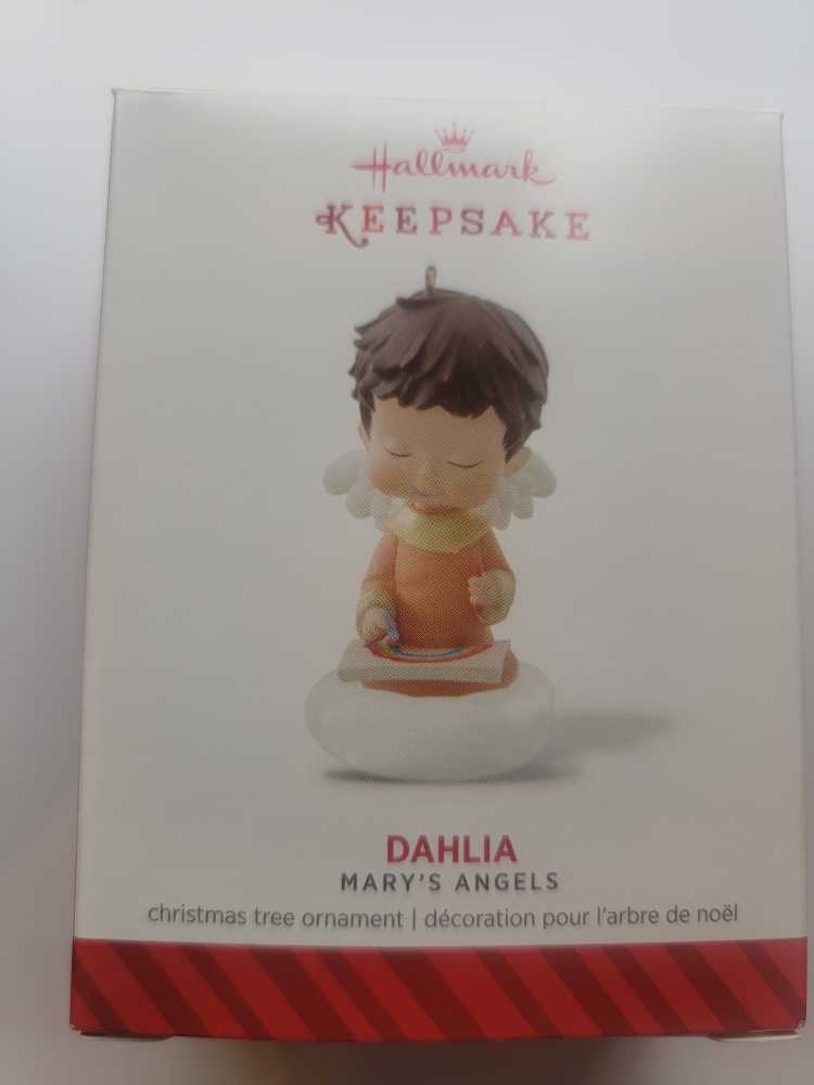 Mary’s Angels #27 Dahlia - Mary’s Angels (Angel) ornament collectible - Main Image 2