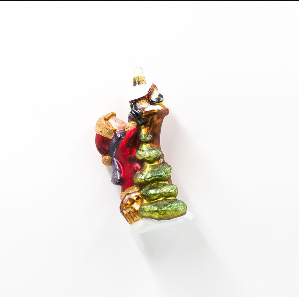 Girl By The Feeder / Dziewczynka Przy Karmniku - Kolekcja Wiktoriańska ornament collectible - Main Image 4