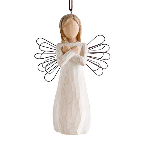 Willow Tree Sign For Love Ornament Sculpted Hand-painted Figure  ornament collectible [Barcode 638713261403] - Main Image 1