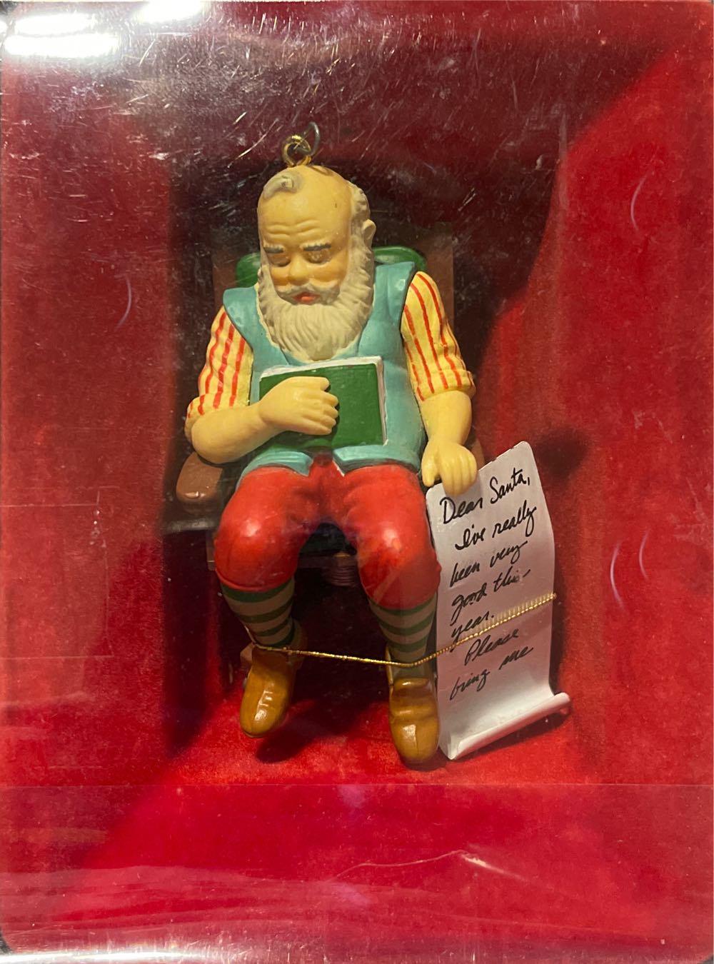 Dear Santa  ornament collectible - Main Image 1