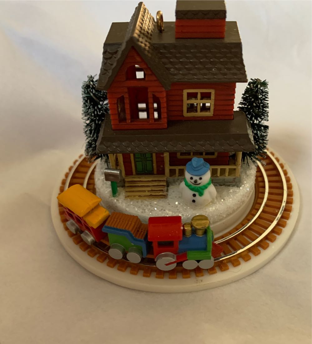 Enesco Treasury  (Christmas Train) ornament collectible - Main Image 3