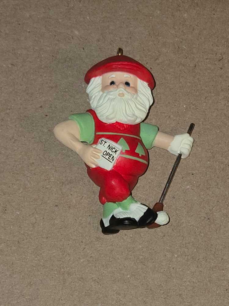 Par For Santa - Keepsake Ornament (Santa Golfing) ornament collectible - Main Image 4