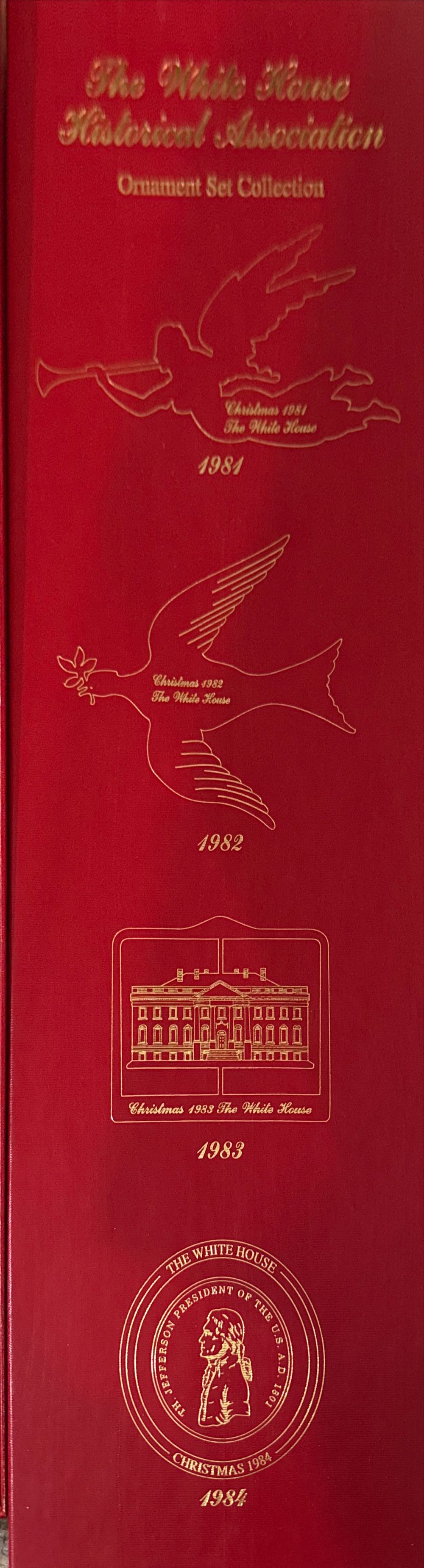 White House Christmas Ornament 1984 - White House Christmas Ornament (Thomas Jefferson) ornament collectible [Barcode 634228348325] - Main Image 4