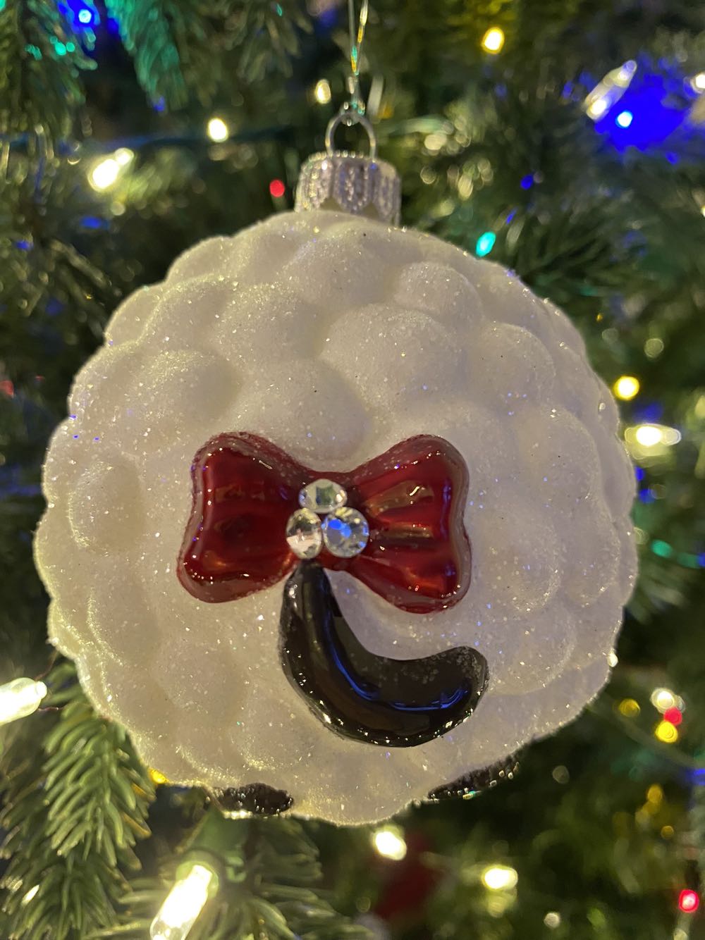 White Sheep / Biała Owca   ornament collectible - Main Image 2