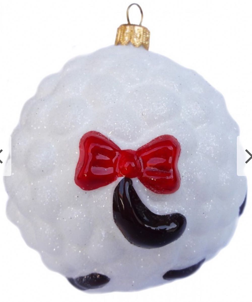 Sheep with Hearts / Owca z Serduszkami  ornament collectible - Main Image 4