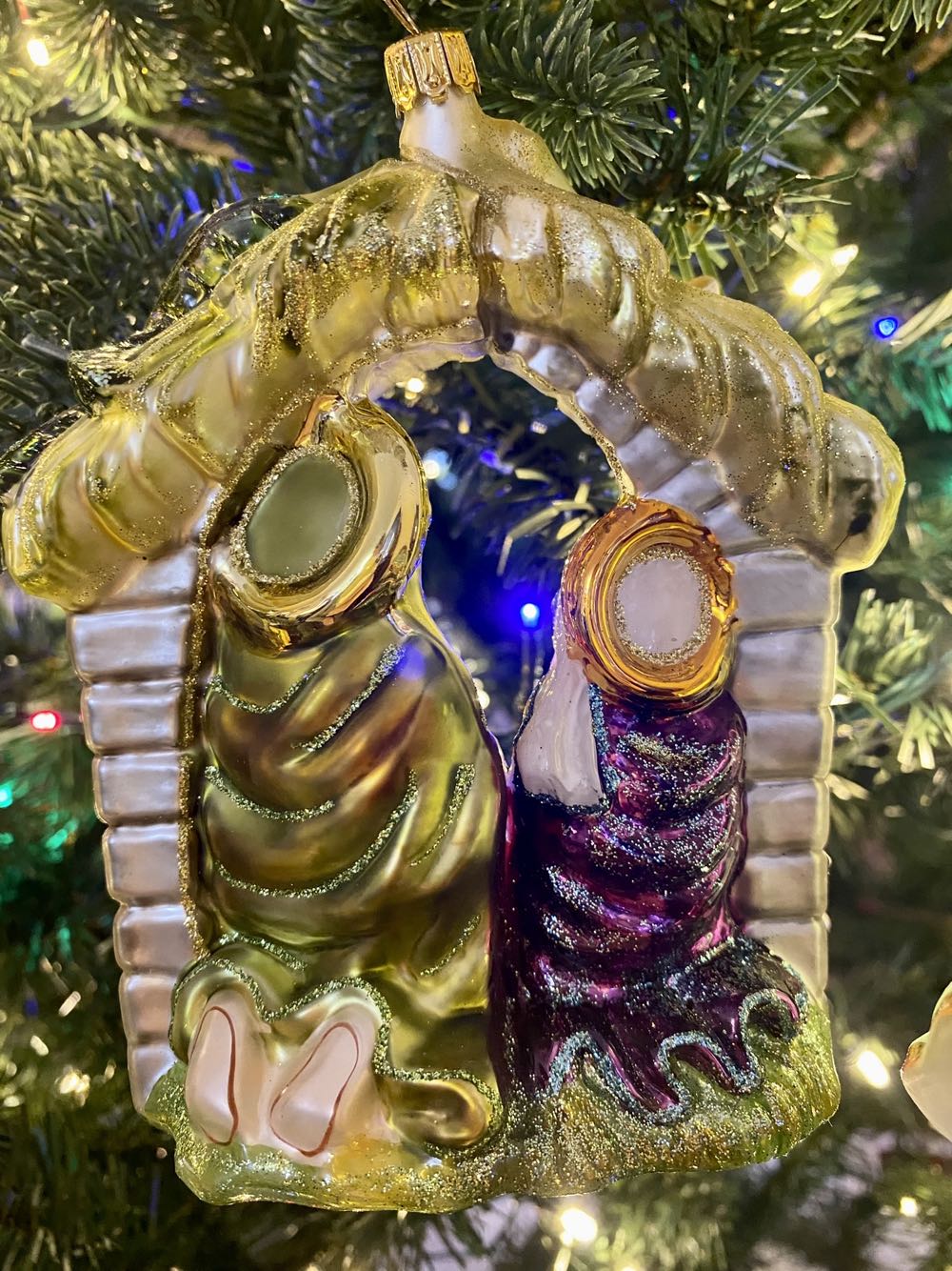 HOLY FAMILY / Święta Rodzina (Szopka Betlejemska) - Magia Bożego Narodzenia ornament collectible - Main Image 2