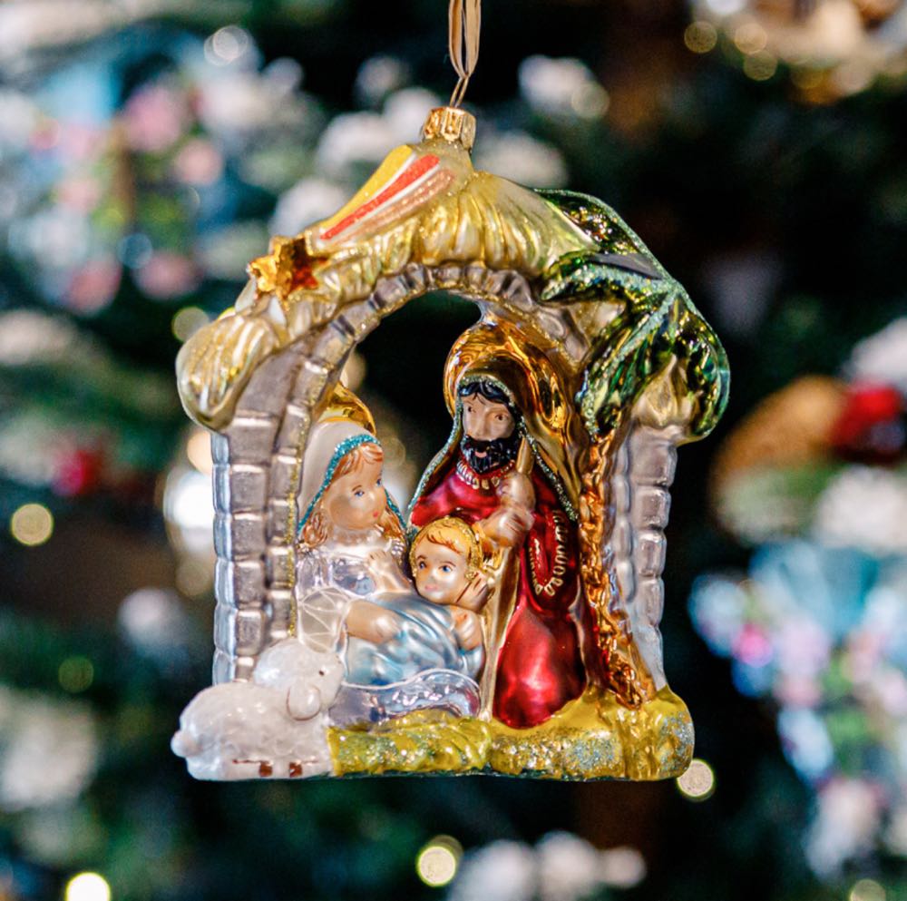 HOLY FAMILY / Święta Rodzina (Szopka Betlejemska) - Magia Bożego Narodzenia ornament collectible - Main Image 3