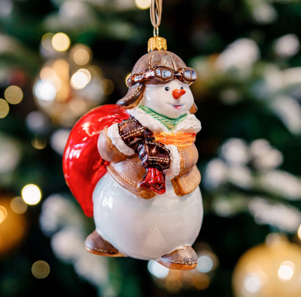 SNOWMAN PILOT / Bałwan Lotnik - Bałwankowo ornament collectible - Main Image 3