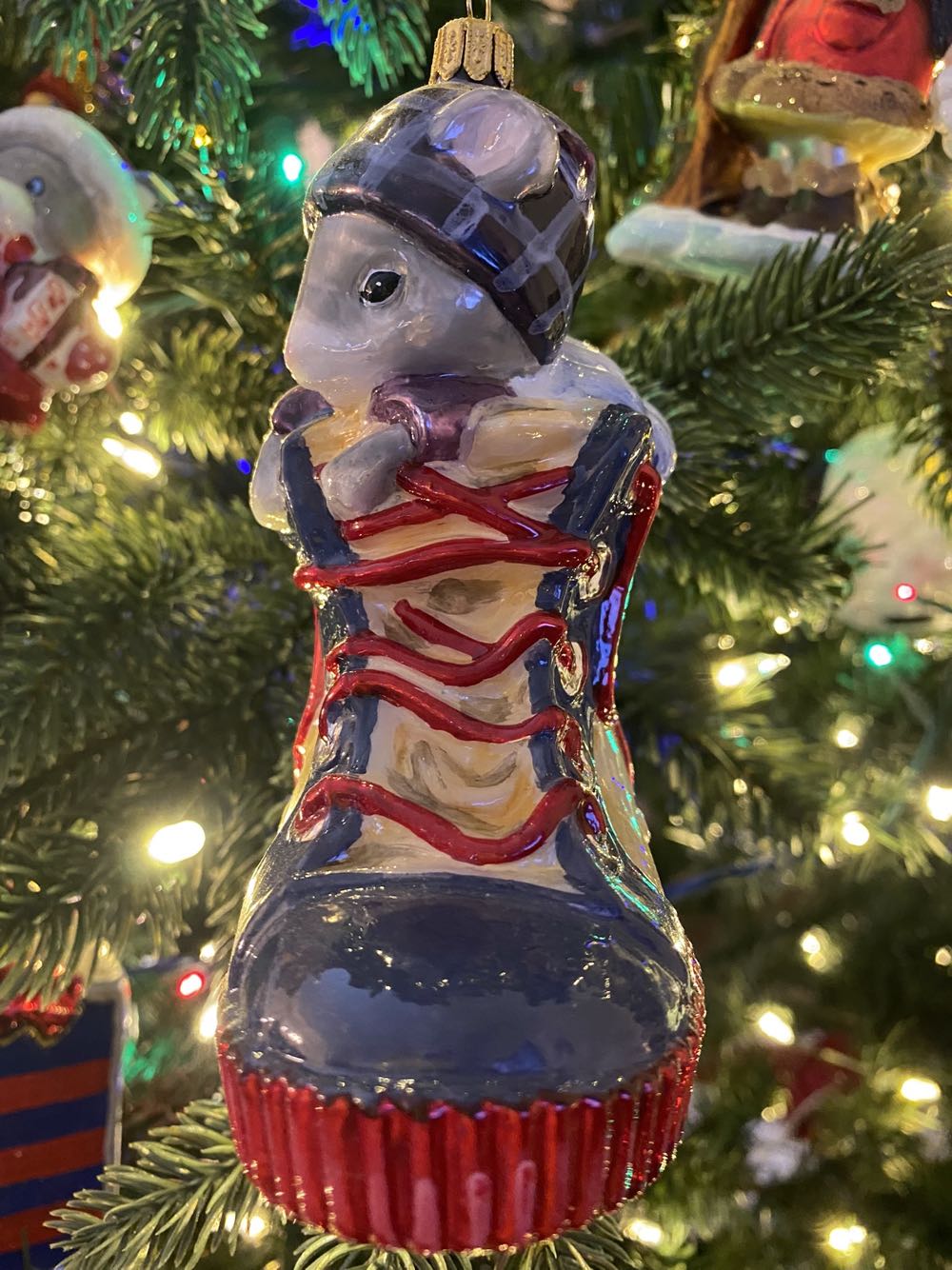 CANVAS SHOE / Mysz w Trampku - Świat Dziecka ornament collectible - Main Image 2