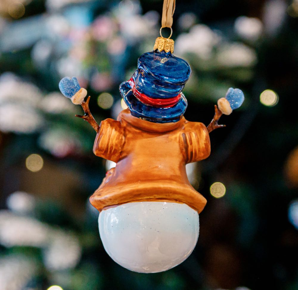Snowman In A Doublet And Hat / Bałwanek W Kubraku I Kapeluszu - Bałwankowo ornament collectible - Main Image 2