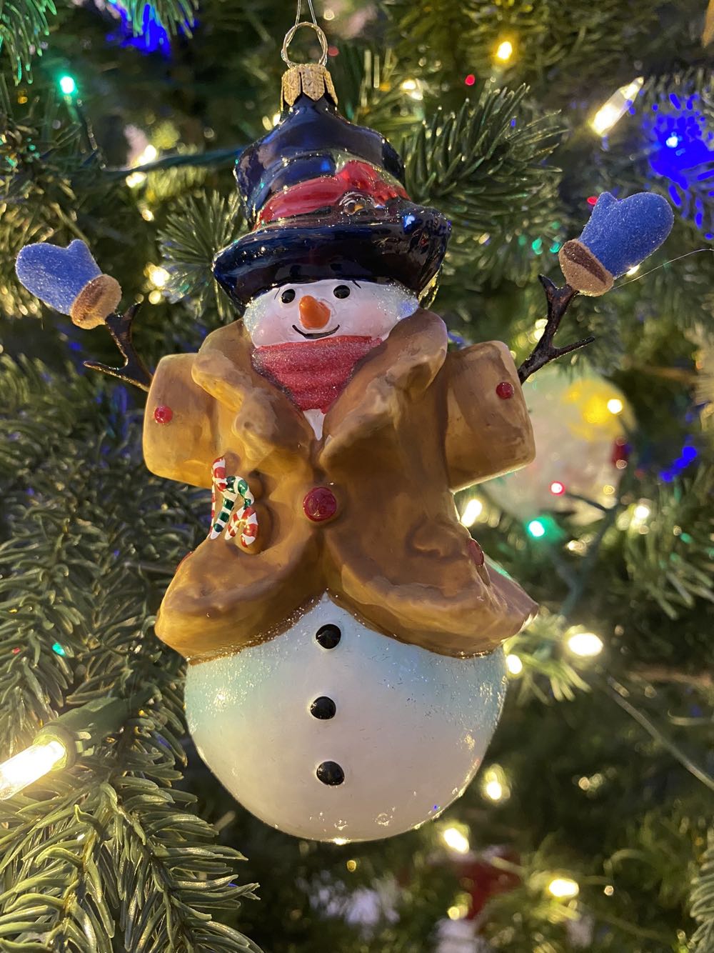 Snowman In A Doublet And Hat / Bałwanek W Kubraku I Kapeluszu - Bałwankowo ornament collectible - Main Image 3