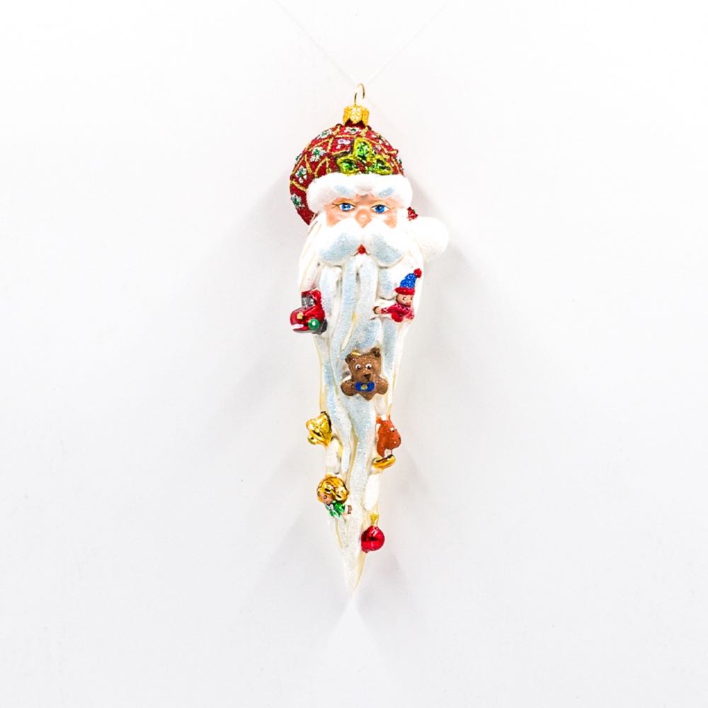 POCKET SANTA (red Hat) / Mikołaj Z Brodą (czerwony Kapelusz)  ornament collectible - Main Image 4