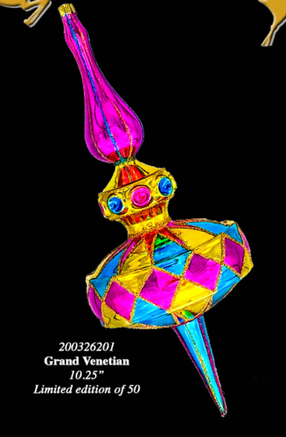Grand Venetian  ornament collectible - Main Image 4