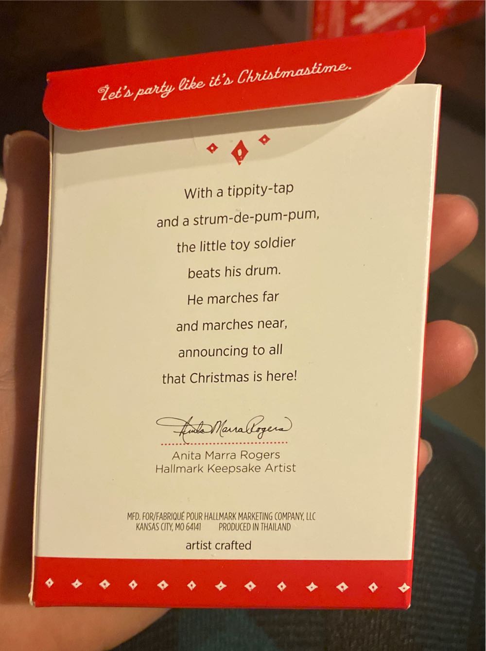 Toy Soldier Band: Tippity-Tap Toy Soldier - Mini Marching Band (Toy Soldier) ornament collectible - Main Image 2