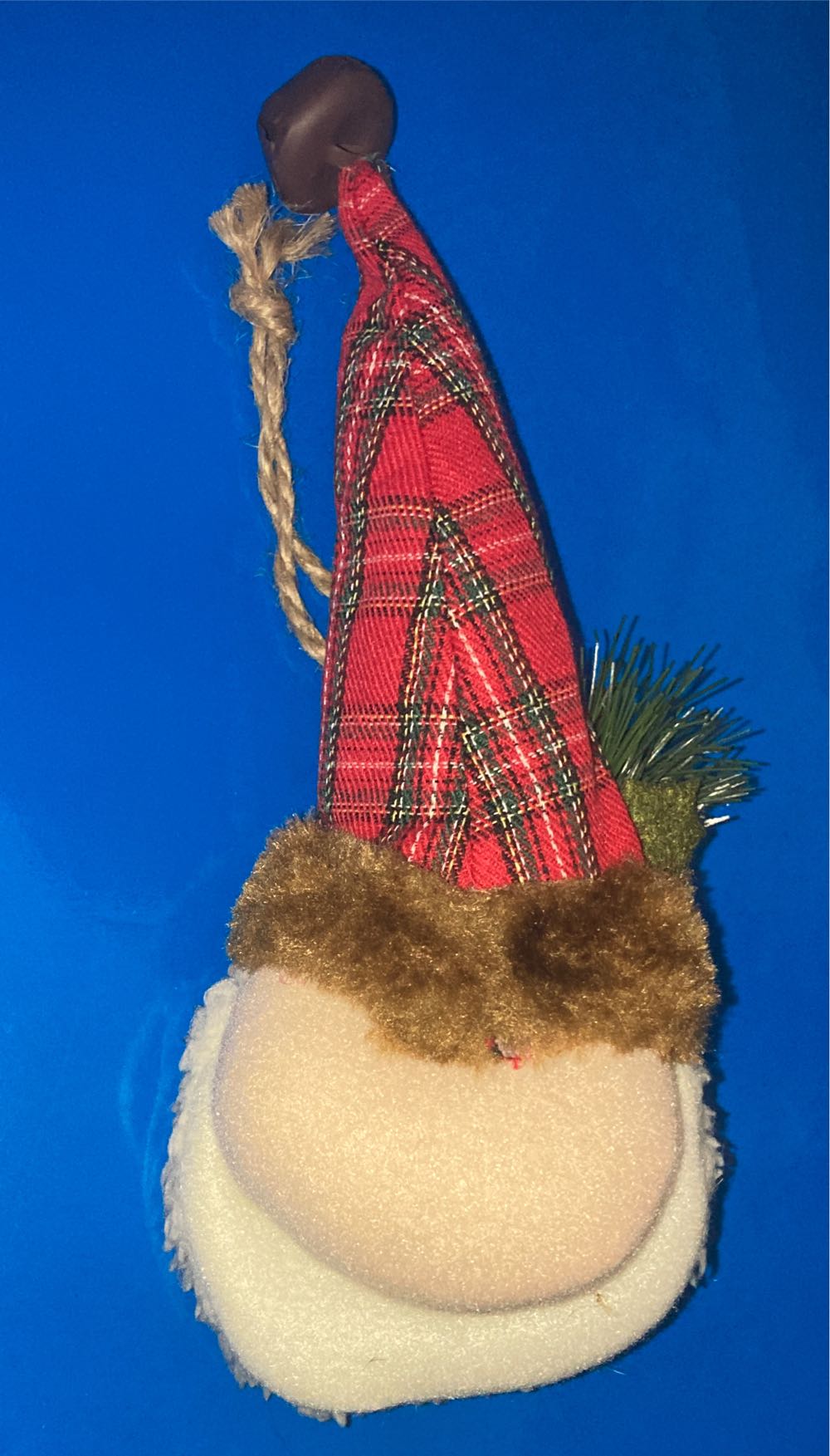 Santa Head Plush Ornament - Amy (Christmas) ornament collectible - Main Image 2