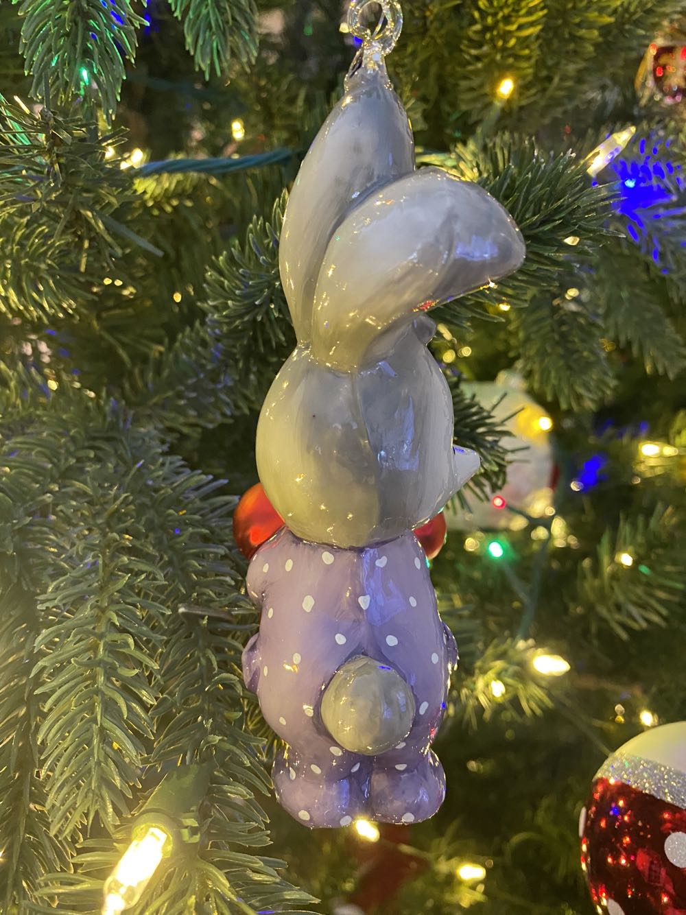 Hare With Pillow Heart / Zając Z Sercową Poduszką  ornament collectible - Main Image 2