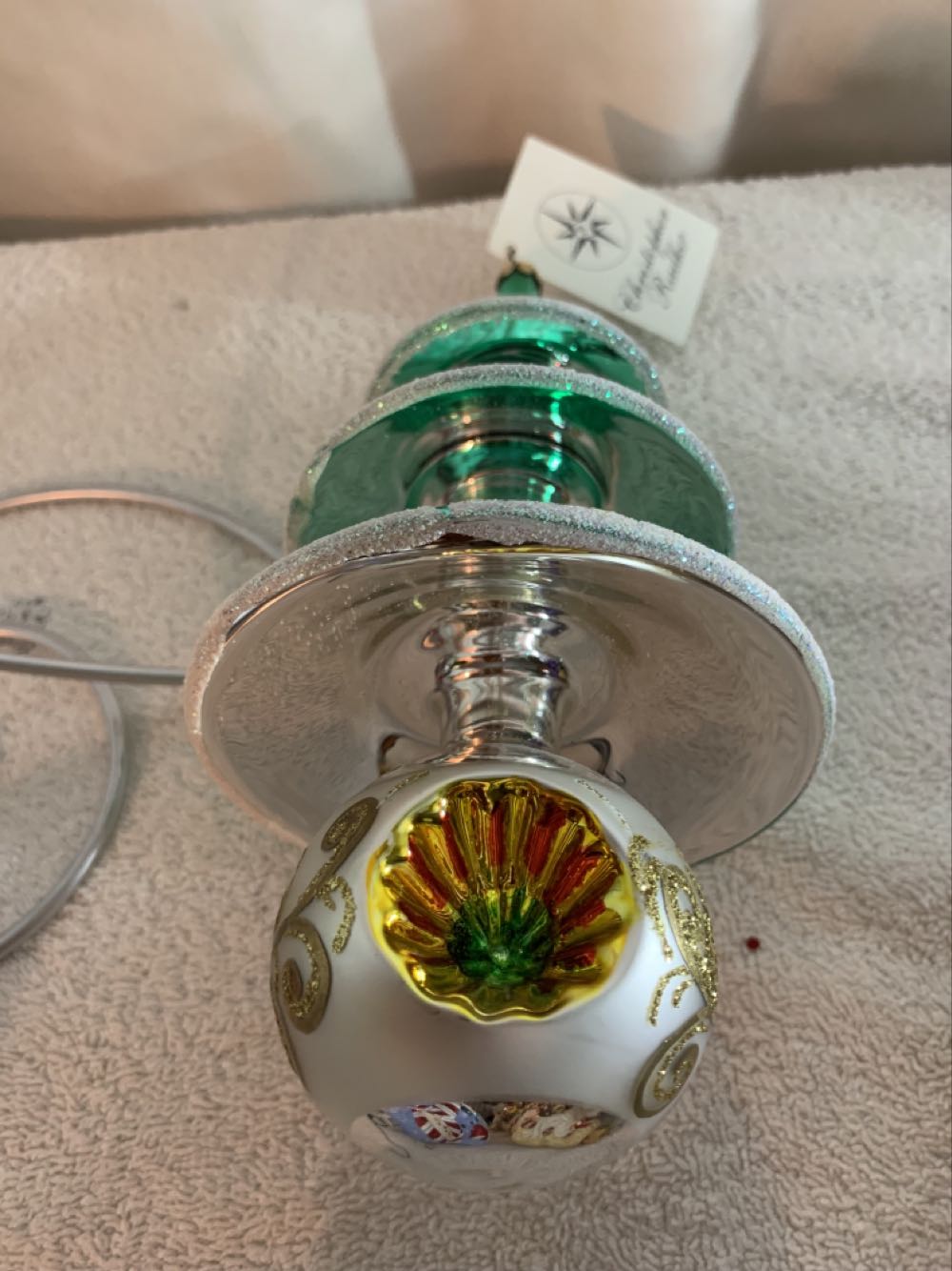 Winter Cascade  (Christmas Tree Ornament) ornament collectible - Main Image 3