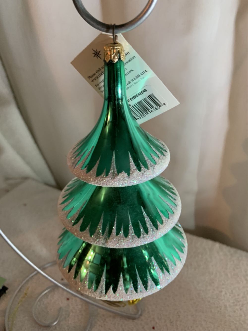 Elegant Evergreens  (Christmas Tree Ornament) ornament collectible - Main Image 2