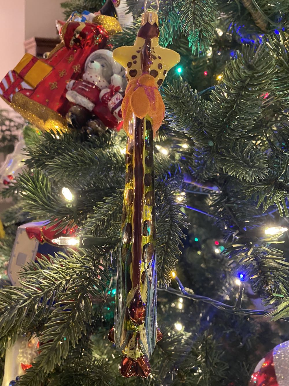 Slim Giraffe / Żyrafa Słupek  ornament collectible - Main Image 2