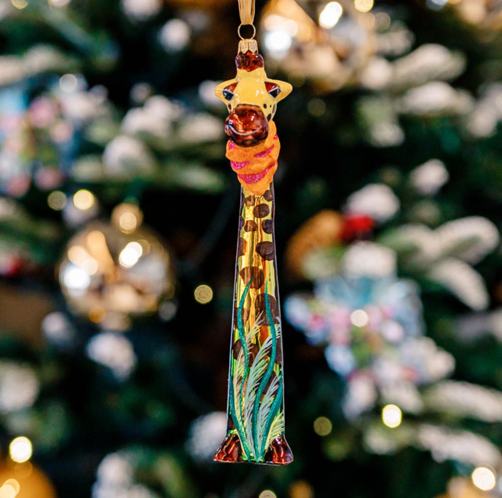 Slim Giraffe / Żyrafa Słupek  ornament collectible - Main Image 3