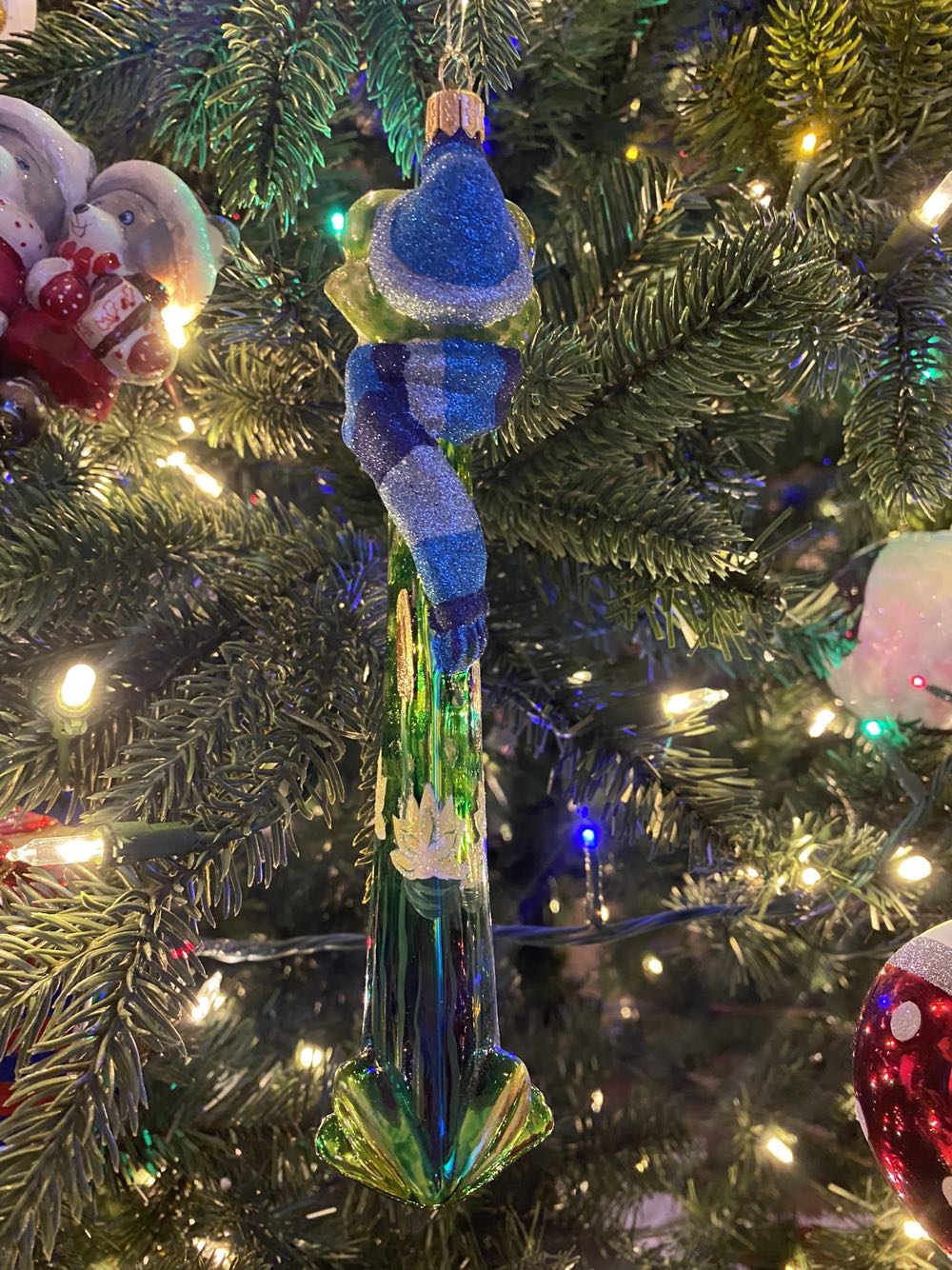 Slim Frog / Żaba Słupek  ornament collectible - Main Image 2