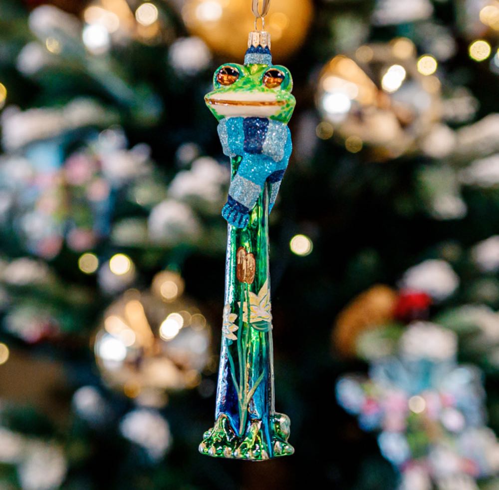 Slim Frog / Żaba Słupek  ornament collectible - Main Image 3