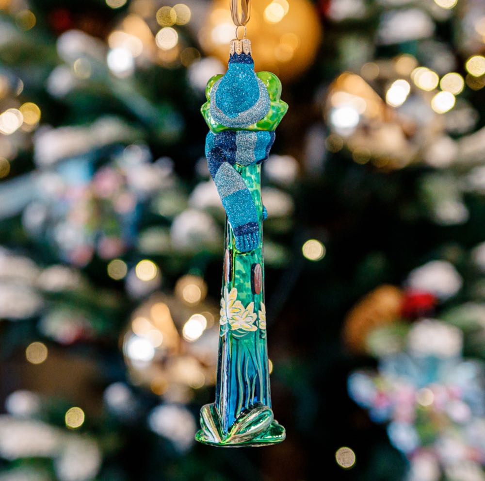 Slim Frog / Żaba Słupek  ornament collectible - Main Image 4