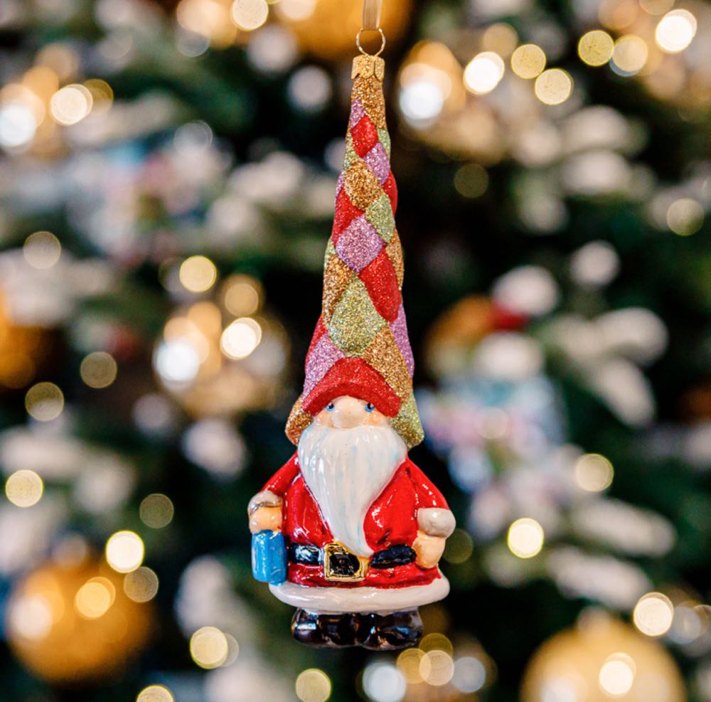 LONG SANTA / Mikołaj Długi, Brokat  ornament collectible - Main Image 3