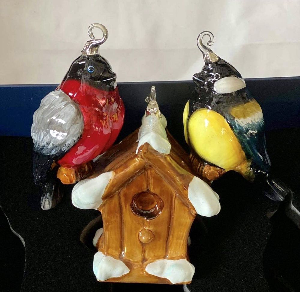 Birds’ Christmas / Ptasie Święta ornament collectible - Main Image 1