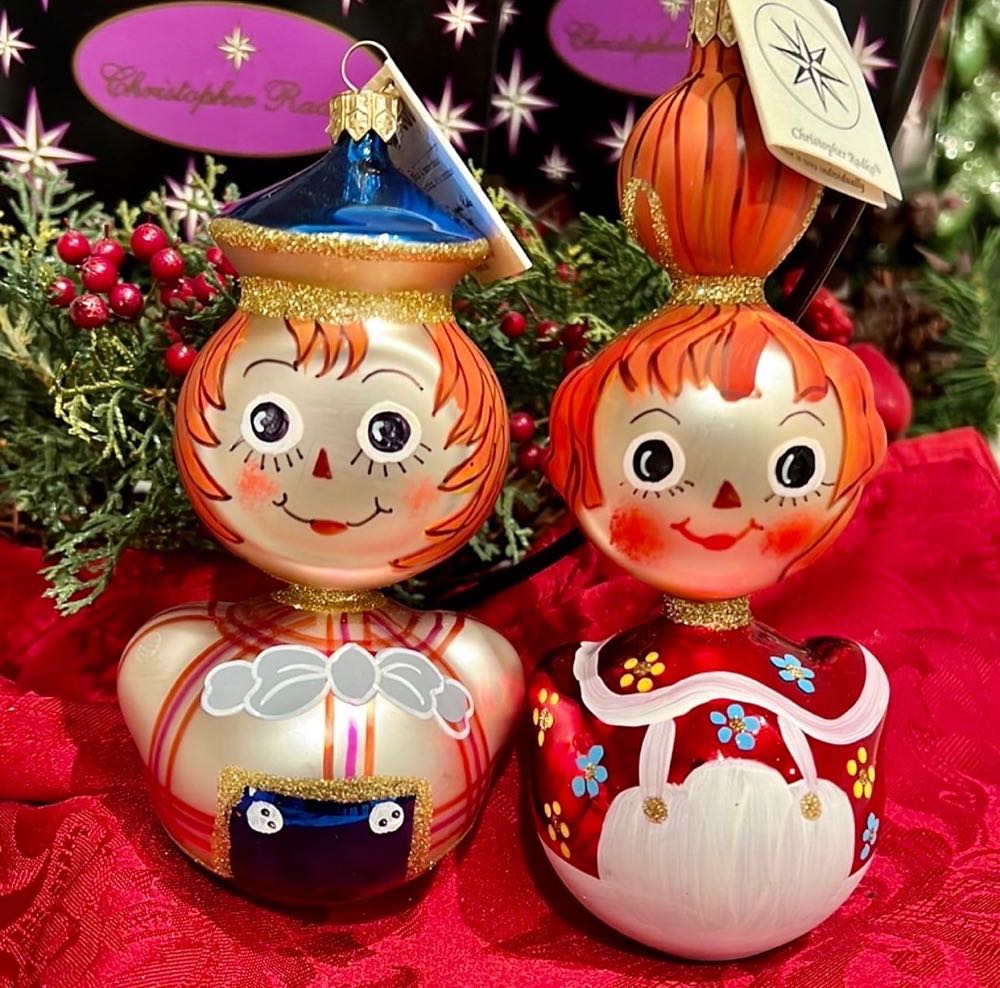 Raggedy Ann (Ragamuffins - Pair) ornament collectible - Main Image 3
