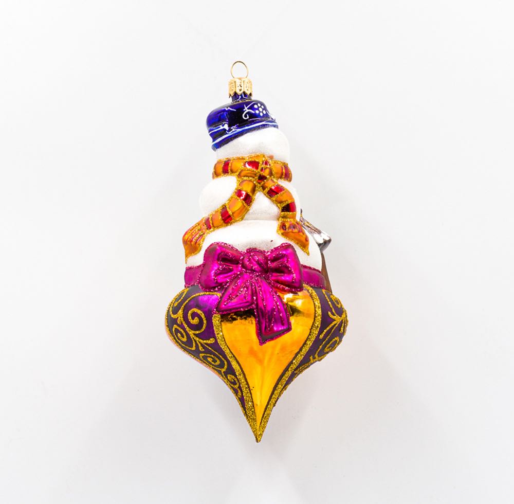 Snowman with a Christmas tree on onion / Bałwan Z Choinką Na Cebulce  ornament collectible - Main Image 4