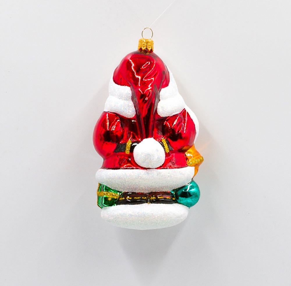 Hedgehog in Christmas clothes / Jeż w świątecznym ubranku  ornament collectible - Main Image 4