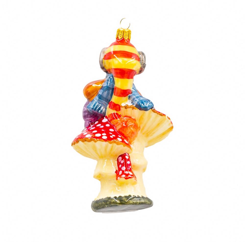 Mouse On Mushroom / Mysz Na Grzybach  ornament collectible - Main Image 4