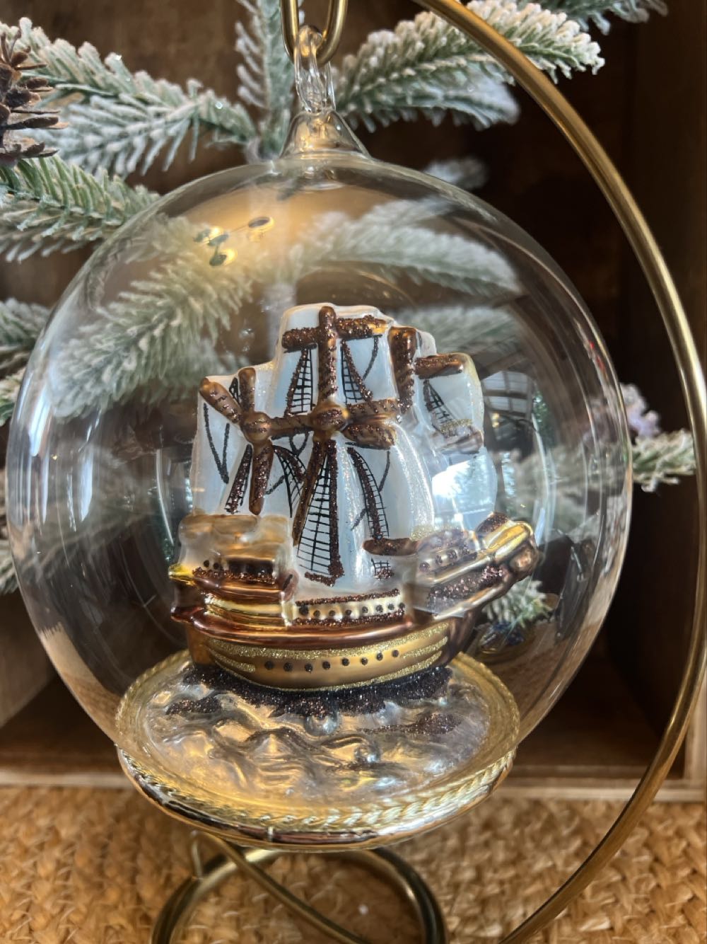 Ship-cloche / Statek-klosz - Cloche Collection ornament collectible - Main Image 3