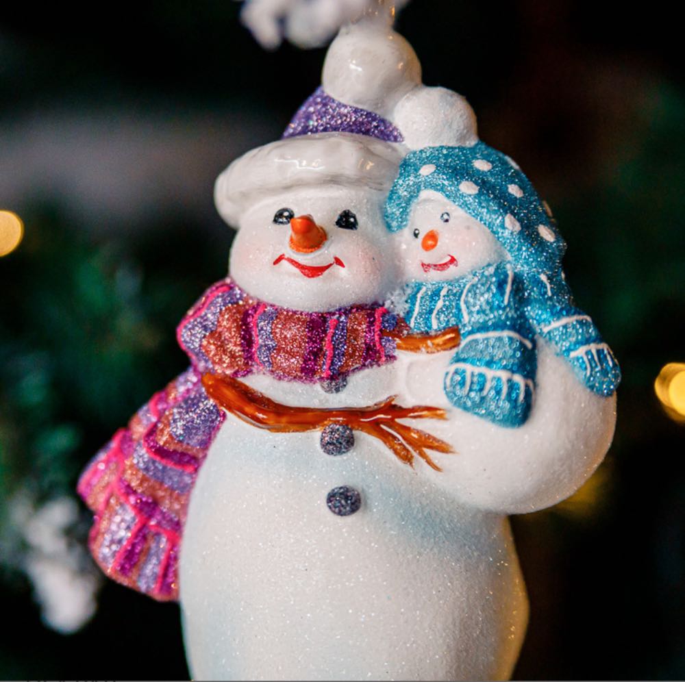 Snowman friends / Bałwankowi Przyjaciele  ornament collectible - Main Image 4