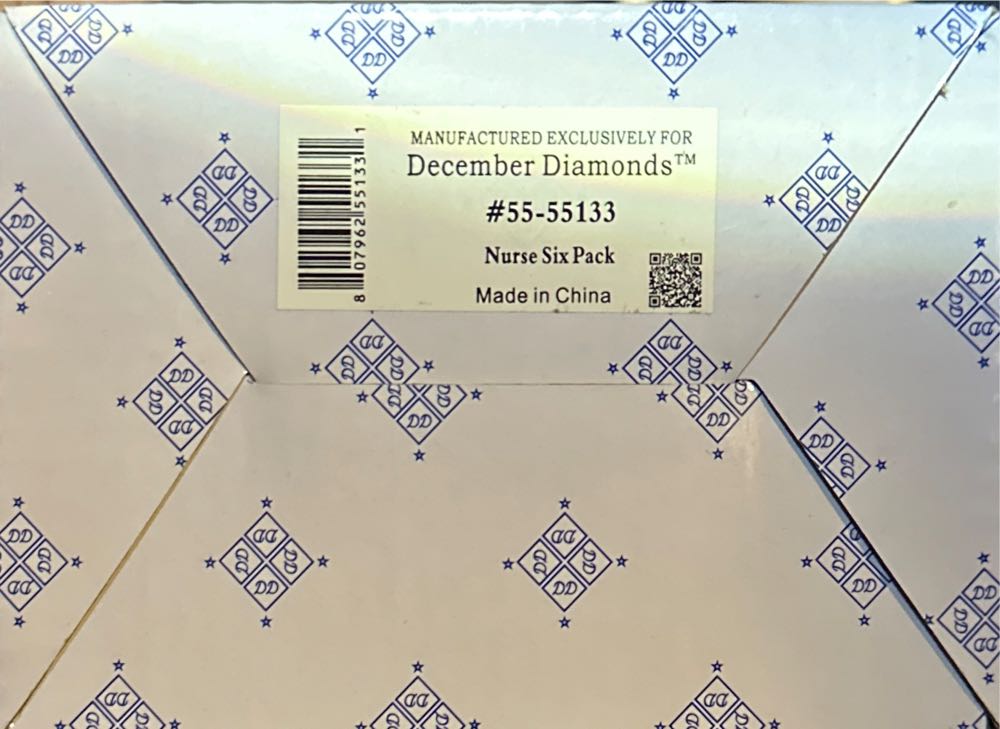 December Diamonds Nurse With Six Pack Merman Christmas Ornament 5555133 New  ornament collectible [Barcode 807962551331] - Main Image 2