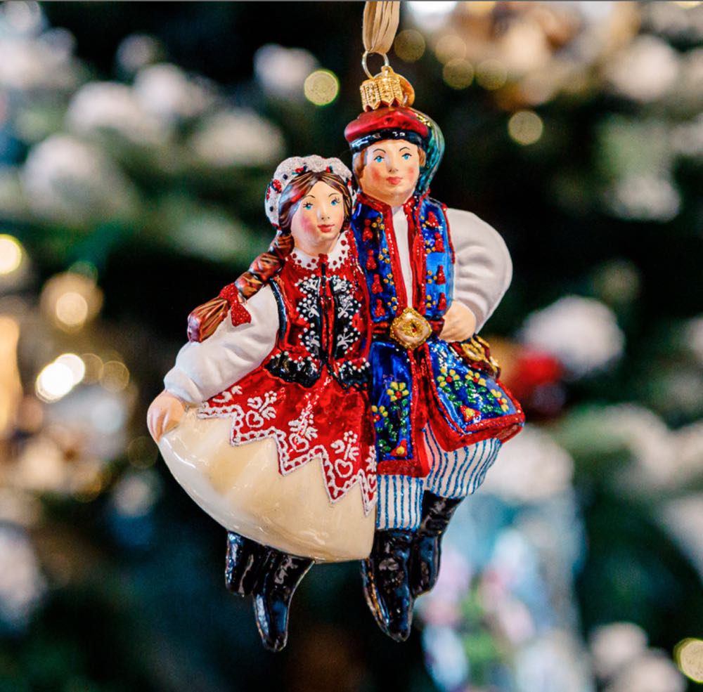 Western Cracow Couple / Para Krakowska Zachodnia  ornament collectible - Main Image 3