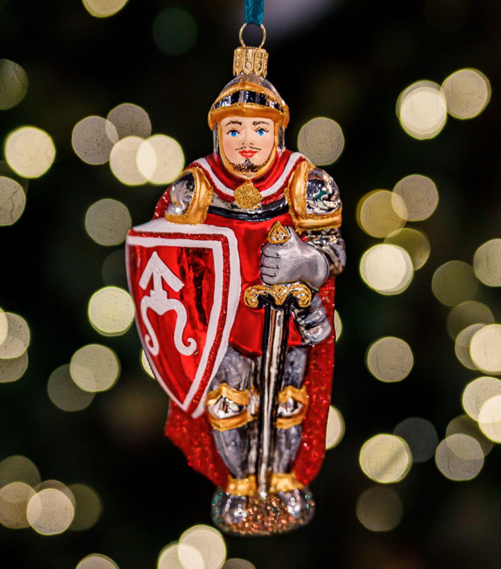 Knight (red) / Rycerz (czerwony)  ornament collectible - Main Image 3