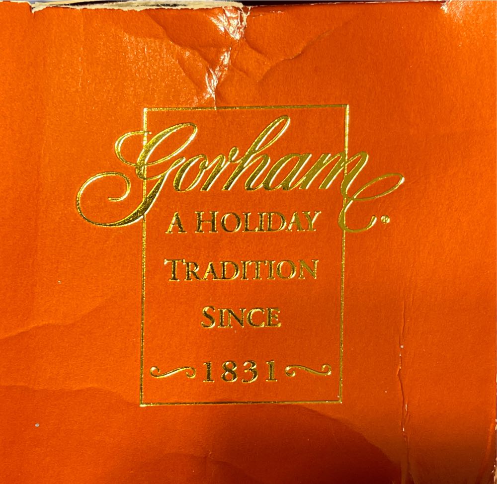 Gorham Snowman In Globe  ornament collectible - Main Image 2