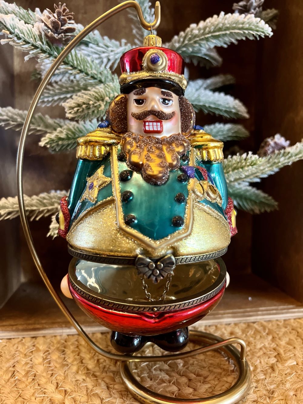 Nutcracker - Hinged / Dziadek Do Orzechów (otwierający)  ornament collectible - Main Image 4