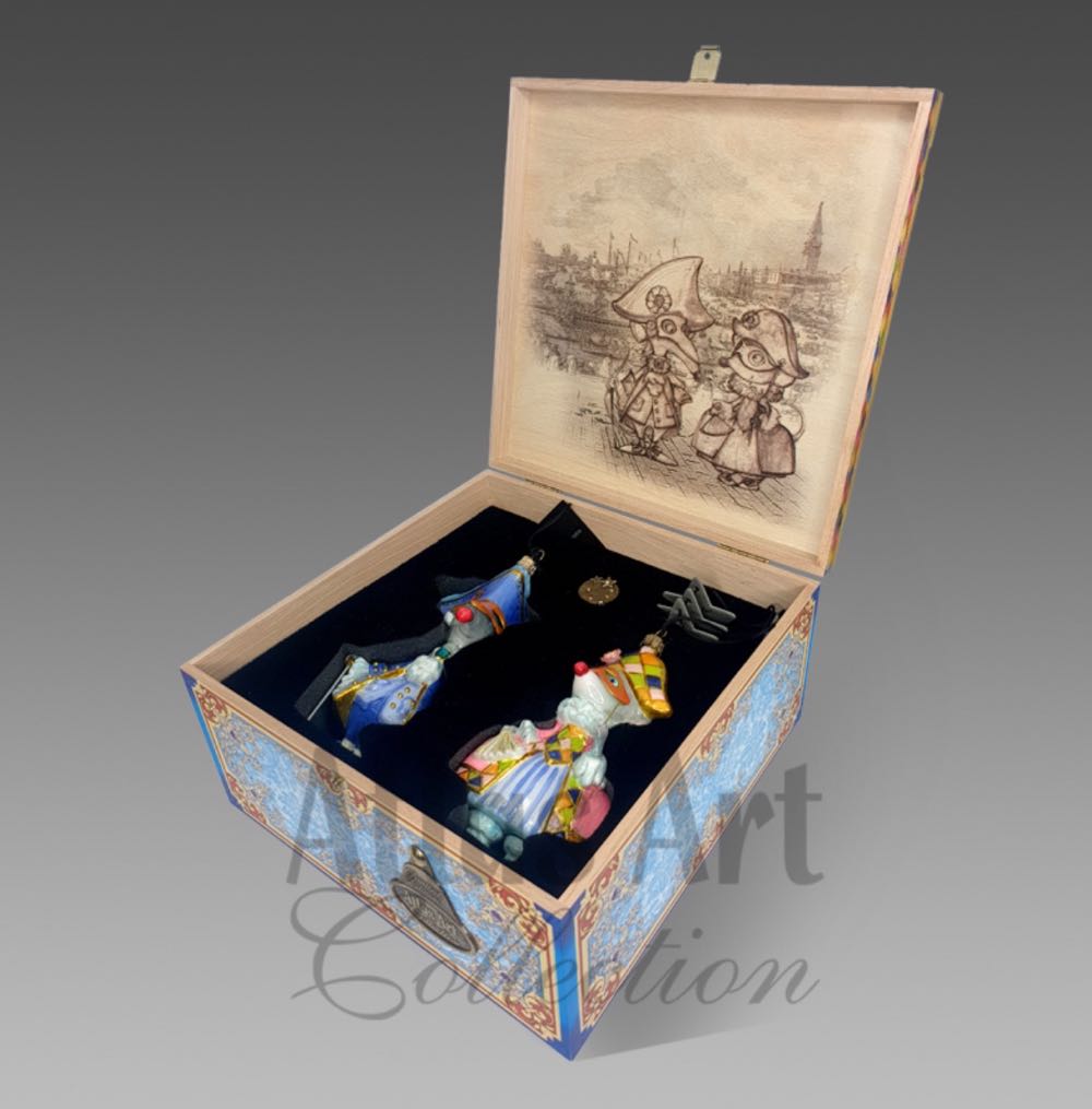 Two Mice (wooden box)  ornament collectible - Main Image 4