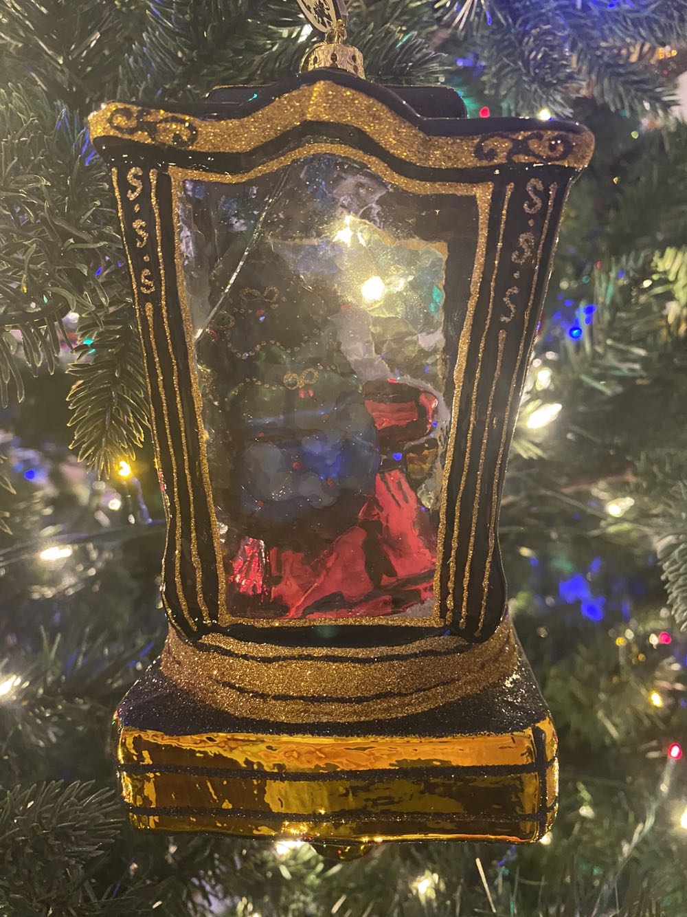 Lit From Within - 1019117 (Santa) ornament collectible - Main Image 2