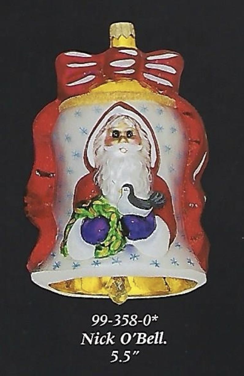 Nick-O-Bell (white)  ornament collectible - Main Image 3
