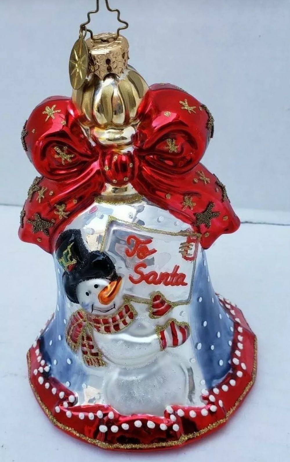 Snow Letters - The Bells Of Cedar Hills ornament collectible - Main Image 2