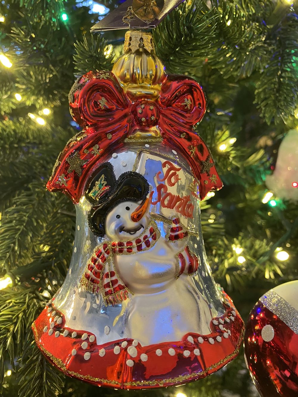 Snow Letters - The Bells Of Cedar Hills ornament collectible - Main Image 3