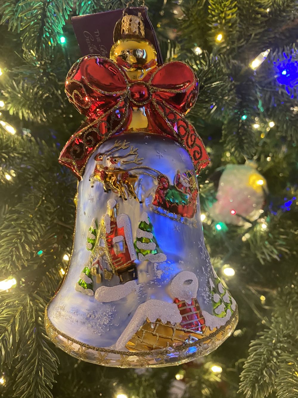 On His Way - The Bells Of Cedar Hills ornament collectible - Main Image 2