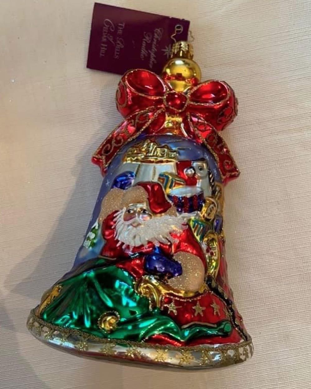 On His Way - The Bells Of Cedar Hills ornament collectible - Main Image 3