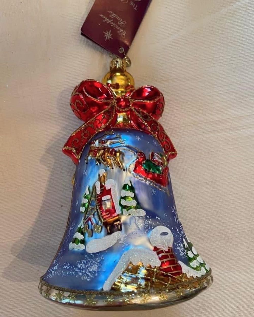 On His Way - The Bells Of Cedar Hills ornament collectible - Main Image 4